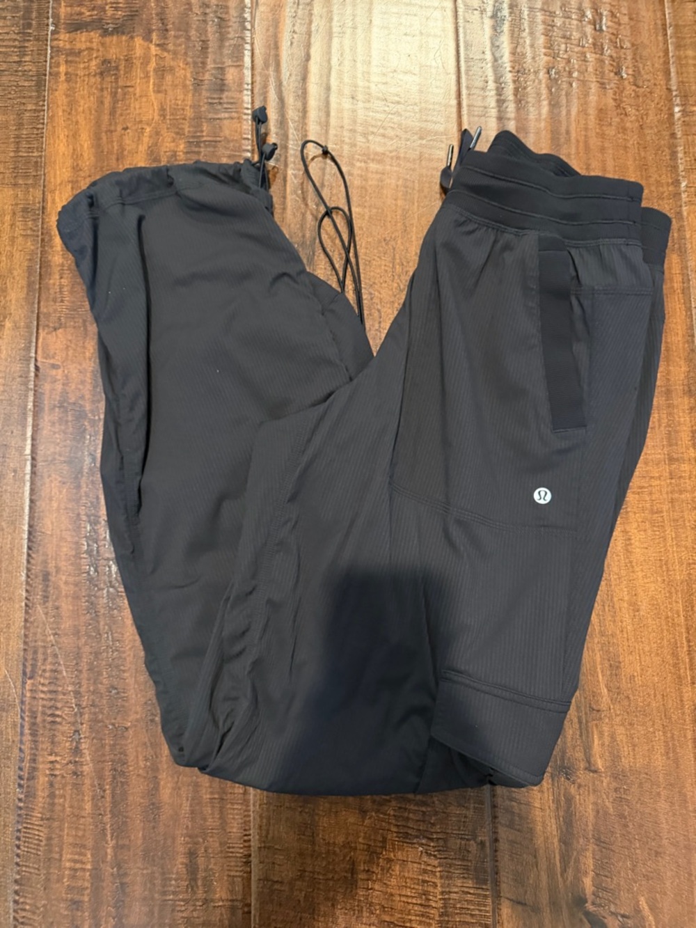 Lulu Black Women's Cargo Drawstring Pants